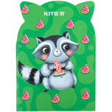 Блокнот Kite Tasty racoon K24-461-4, 48 листов, клетка