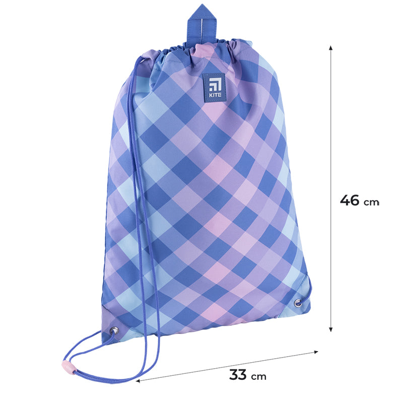Сумка для взуття Kite Purple Chequer K24-600M-3