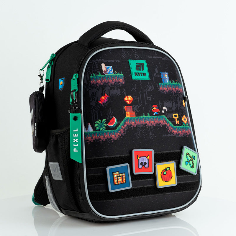 Рюкзак школьный каркасный Pixel Game K25-555S-4- купить в Украине