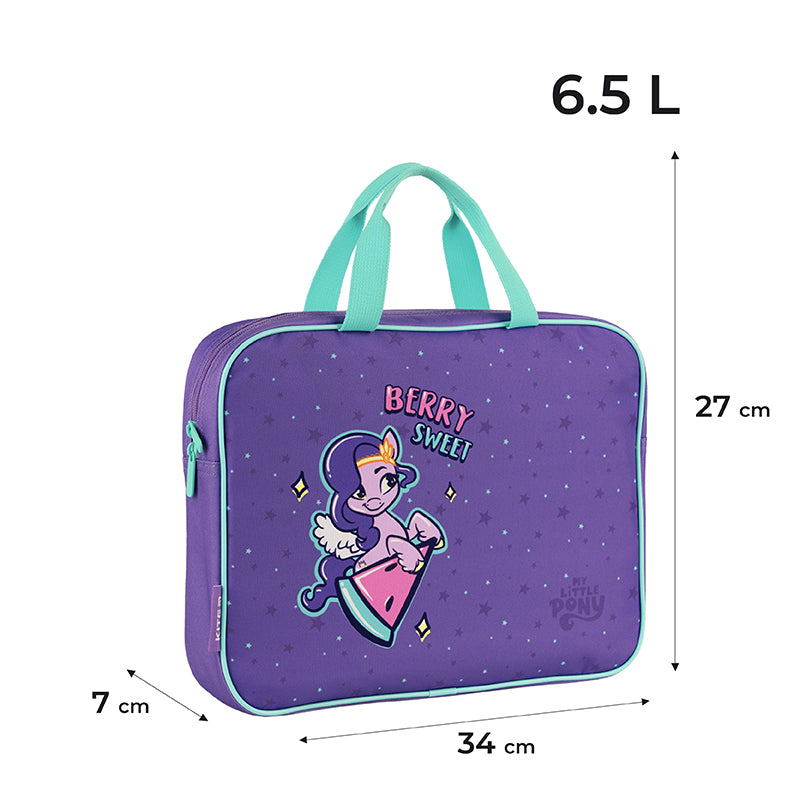 Шкільна текстильна сумка Kite My Little Pony LP24-589, 1 відділення, A4