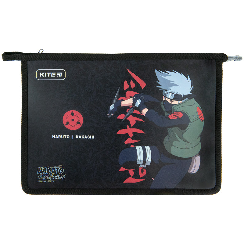 Папка на блискавці Kite Naruto NR23-428, A4+