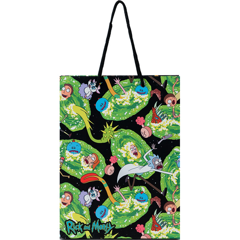 Пакет бумажный подарочный Kite Rick and Morty RM24-265, 18х24см