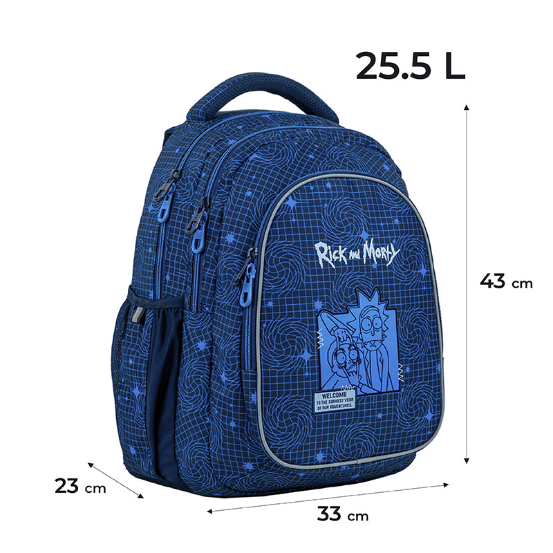 Рюкзак Kite Education teens Rick and Morty RM24-8001L