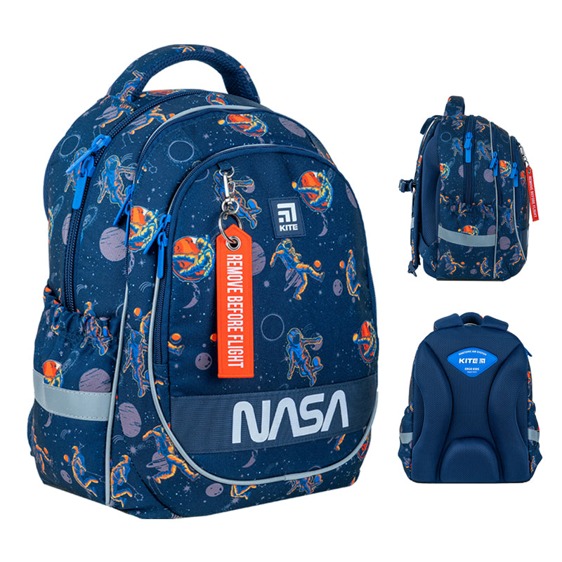 Школьный набор Kite NASA SET_NS24-700M (рюкзак, пенал, сумка)