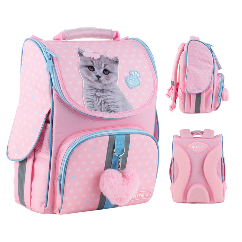 Шкільний набір Kite Studio Pets SET_SP24-501S (рюкзак, пенал, сумка)