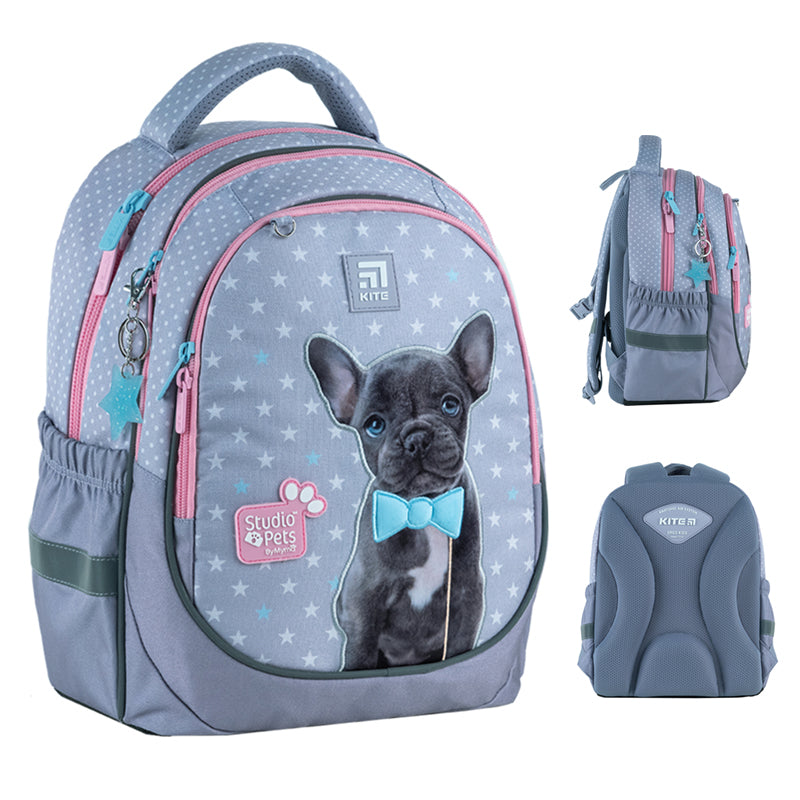Школьный набор Kite Studio Pets SET_SP24-700M (рюкзак, пенал, сумка)