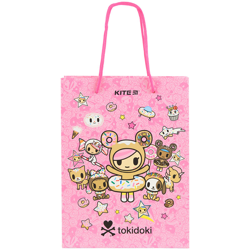 Пакет бумажный подарочный Kite tokidoki TK22-265K, 18х24см
