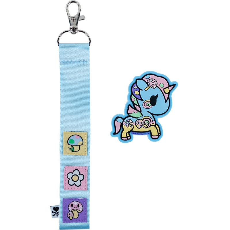 Набор бейдж на липучке и подвеска Kite tokidoki TK24-3010-2, 2 шт.