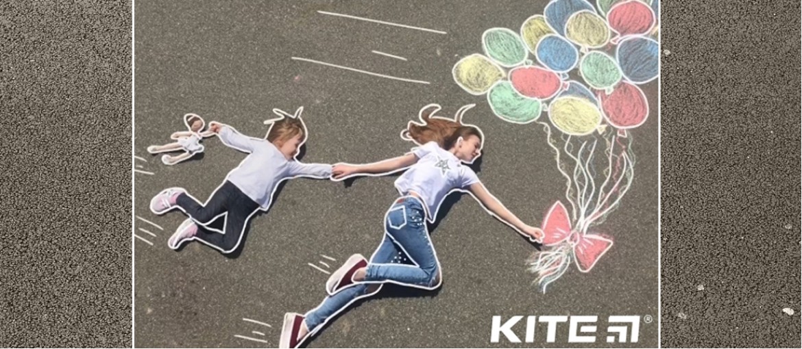 Малюємо кольоровою крейдою з Kite!