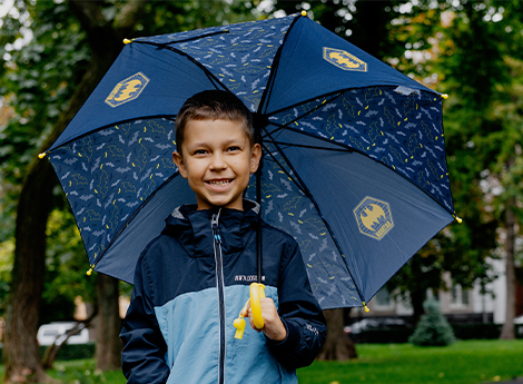 Дождевики и зонтики Kite: дожди не помешают наслаждаться красотой осени
