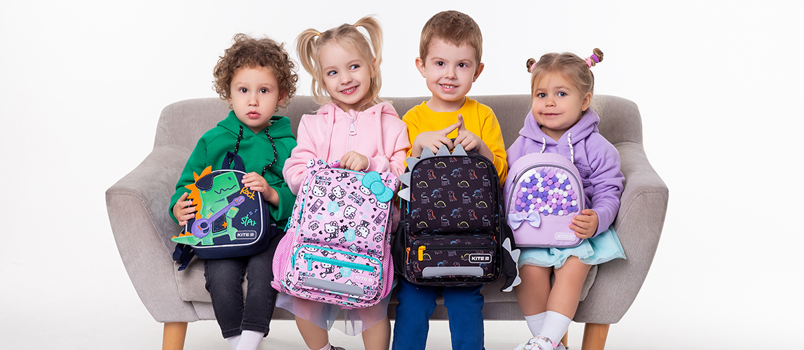 Рюкзак для дитячого садочку: як обрати найважливіший аксесуар для дошкільнят