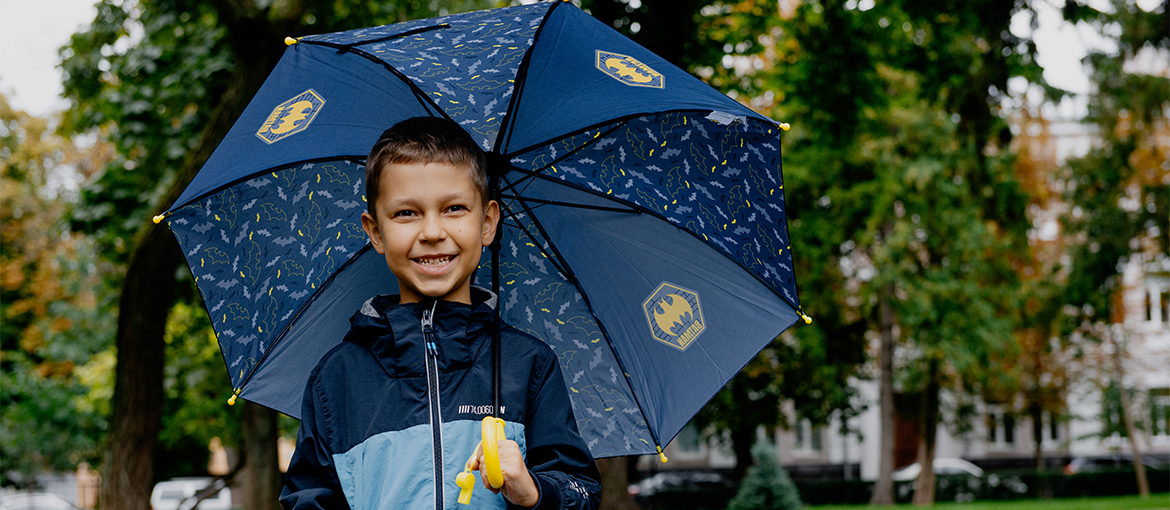 Дождевики и зонтики Kite: дожди не помешают наслаждаться красотой осени