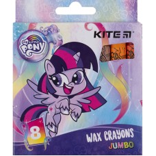 Крейда воскова Kite Jumbo My Little Pony LP21-076, 8 кольорів