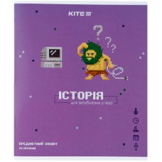 Предметная тетрадь Kite Pixel K21-240-12, 48 листов, клетка, история