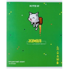 Предметная тетрадь Kite Pixel K21-240-14, 48 листов, клетка, химия