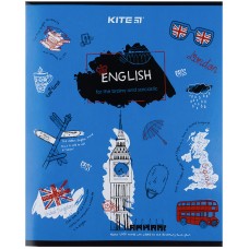 Зошит предметний Kite Classic K21-240-02, 48 аркушів, лінія, англійська мова