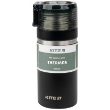 Термос Kite K21-320-03, 473 мл, черный