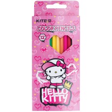 Карандаши цветные Kite Hello Kitty HK21-051, 12 цветов