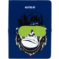 Блокнот Kite Blue monkey K22-464-3, В6, 96 аркушів, клітинка