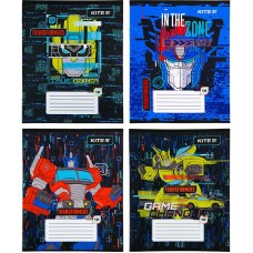 Тетрадь школьная Kite Transformers TF22-235, 12 листов, в косую линию