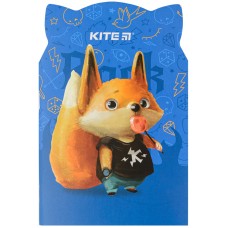 Блокнот Kite Candy fox K22-461-3, 48 листов, клетка