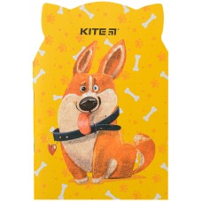 Блокнот Kite Corgi dog K22-461-2, 48 аркушів, клітинка