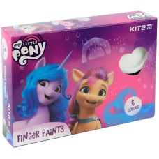 Фарби пальчикові Kite My Little Pony LP22-064, 6 кольорів