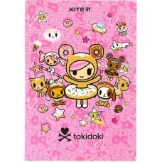 Блокнот-планшет Kite tokidoki TK22-194-3, A5, 50 аркушів, клітинка