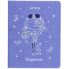 Щоденник шкільний Kite Donuts girl K22-264-4, тверда обкладинка, PU