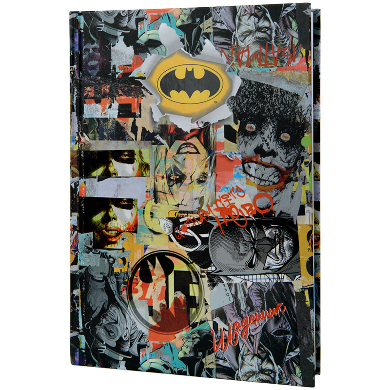 Дневник школьный Kite DC Comics DC22-262-1, твердая обложка