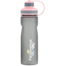 Бутылочка для воды Kite Palyanytsya K22-398-03, 700 мл, серо-розовая