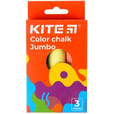 Мел цветной Kite Fantasy Jumbo К22-077-2, 3 цвета