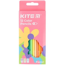 Карандаши цветные Kite Fantasy Pastel K22-451-2, 12 цветов