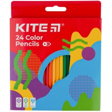 Карандаши цветные Kite Fantasy K22-055-2, 24 цвета