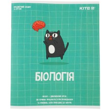 Зошит предметний Kite Cat K23-240-17, 48 аркушів, клітинка, біологія