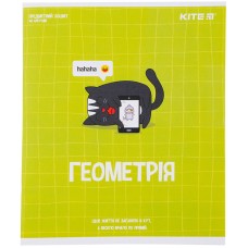 Зошит предметний Kite Cat K23-240-19, 48 аркушів, клітинка, геометрія