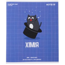Зошит предметний Kite Cat K23-240-22, 48 аркушів, клітинка, хімія