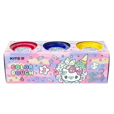 Цветное тесто для лепки Kite Hello Kitty HK23-151, 3*75 г