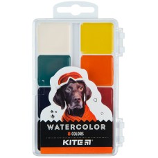 Краски акварельные Kite Dogs K23-065, 8 цветов