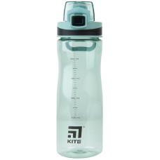 Пляшечка для води Kite K23-395-4, 650 мл, темно-зелена