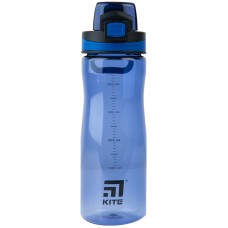 Пляшечка для води Kite K23-395-3, 650 мл, темно-синя