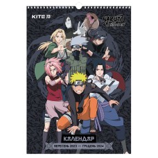 Календарь-планер настенный Naruto NR23-440 на 2023-2024 г.