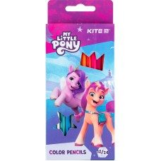 Карандаши цветные двусторонние Kite My Little Pony LP24-054, 12 шт.