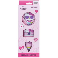 Набор бейджей на липучке Kite Hello Kitty HK24-3012-2, 3 шт.