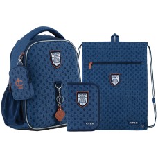 Шкільний набір Kite College Line College Line boy SET_K24-555S-4 (рюкзак, пенал, сумка)