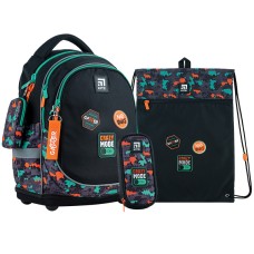 Шкільний набір Kite Crazy Mode SET_K24-724S-4 (рюкзак, пенал, сумка)