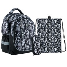 Школьный набор Kite Anime SET_K24-700M-5 (рюкзак, пенал, сумка)