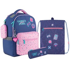 Школьный набор Kite Pixel Love SET_K24-770M-1 (рюкзак, пенал, сумка)