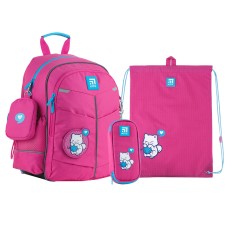 Школьный набор Kite Kitten & Clew SET_K24-771S-2 (рюкзак, пенал, сумка)