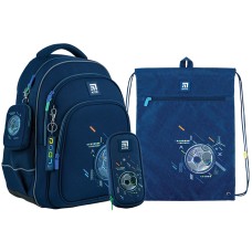 Шкільний набір Kite Goal SET_K24-763M-3 (рюкзак, пенал, сумка)
